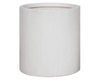 Maceta 23 cm Fiber clay NY blanco