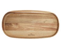 Plato piqueo 41x21 cm acacia