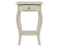 Velador Santa Lucia 60x38x38 cm 1 cajón beige
