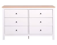 Cómoda New Provenzal 77x120x39 cm 6 cajones