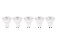 Ampolleta LED 6W GU10 luz cálida 5 unidades