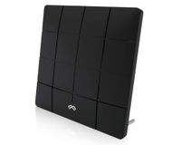 Antena digital Ultra delgada interior negro mate