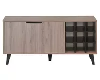 Rack TV 50"" Kazan Cp roble santana con negro