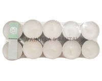 Vela T-light ecru 20 unidades