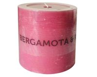 Vela 7 cm Pilar guinda