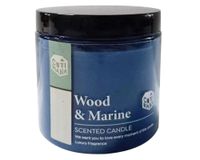 Velas 9.6 cm Frasco azul