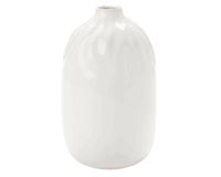 Florero cerámica D1 blanco