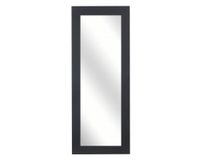 Espejo decorativo 65x165 cm negro