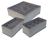 Pack organizador ropa interior 3 unidades