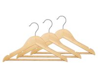 Pack colgador madera infantil 3 unidades