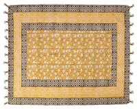 Alfombra 90x150 cm Block yellow