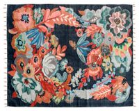 Alfombra 120x180 cm Blossom blue