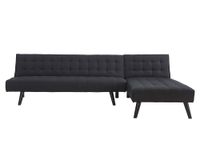 Sofá seccional Paris negro