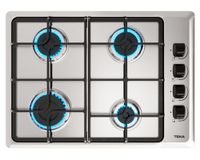 Encimera a gas 4 quemadores HLX540 KBB0C IX inox