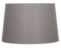 Pantalla lámpara gris 25 cm