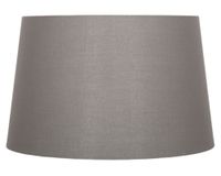 Pantalla lámpara gris 45 cm