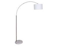 Lámpara pie E27 1L Marbel arc