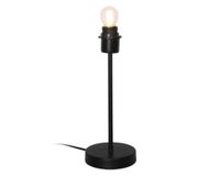 Lámpara mesa Base negro E27 1L