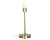 Lámpara mesa Base dorado E27 1L