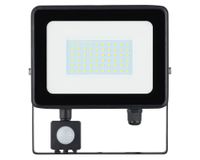 Proyector LED con sensor 50W luz fría