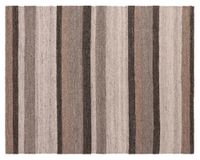 Alfombra living-comedor 140x200 cm Kelim Tribal Wadmal gris/café