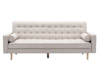 Sofá cama Isidro poliéster beige