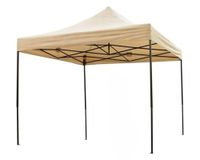 Toldo gazebo plegable 3x3 m beige