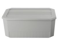 Caja organizadora Octagonal gris 15 litros