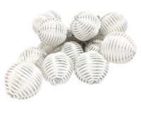 Guirnalda de luces 1.5W luz cálida Tejido blanco