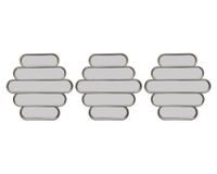 Espejo Artemisa 24.8 cm 3 piezas