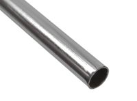 Tubo cortina 12 mm 3 m liso cromado Metalhsa