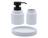 Set accesorios baño Moderno 3 piezas