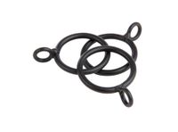 Argolla 1'' negro 12 unidades Darkness