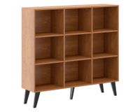 Librero Retro 0655 café 9 espacios