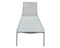 Reposera aluminio gris