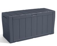 Baúl Sherwood grafito 57x117x45 cm