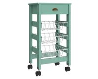 Frutero 1 cajón 3 cestas oliva