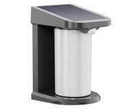 Aplique solar 100 lúmenes base contra agua