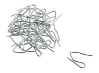 Gancho cortina chico 24 unidades Metalhsa