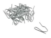 Gancho cortina grande 24 unidades Metalhsa