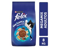 Alimento seco gato adulto Megamix 8 kg