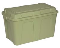 Baúl verde polipropileno 140 lt