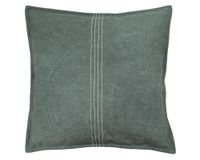 Cojín decorativo Deslavado verde 45x45 cm