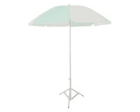 Quitasol playa blanco/aqua 180 cm