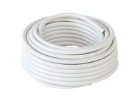 Rollo cable rg-59 10 mt blanco Electromex