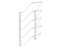 Porta bandejas 32 x 20 x 8 cm 0025 acero plastificado Cotidiana