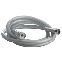 Flexible ducha 2 m plateado Goma flex