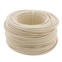 Cable telefonico 100 mts marfil Electromex