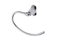 Toallero argolla Viena blanco/cromo