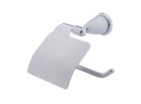 Portarrollo Nepal satín cromado